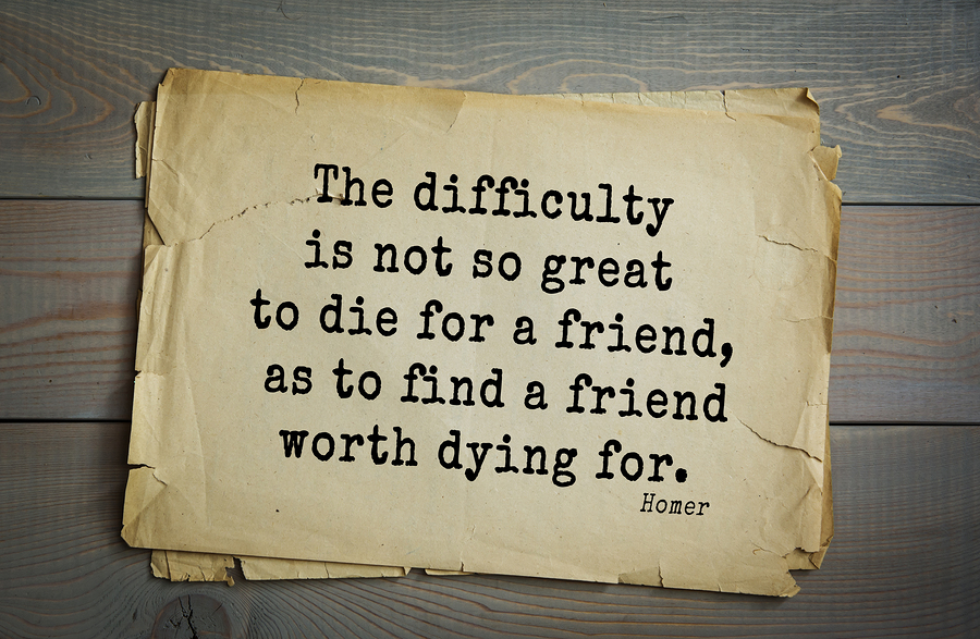 Your life is worth dying for